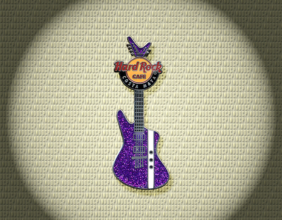 105 Purple Guitar